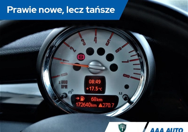 MINI ONE cena 18500 przebieg: 172633, rok produkcji 2009 z Malbork małe 211